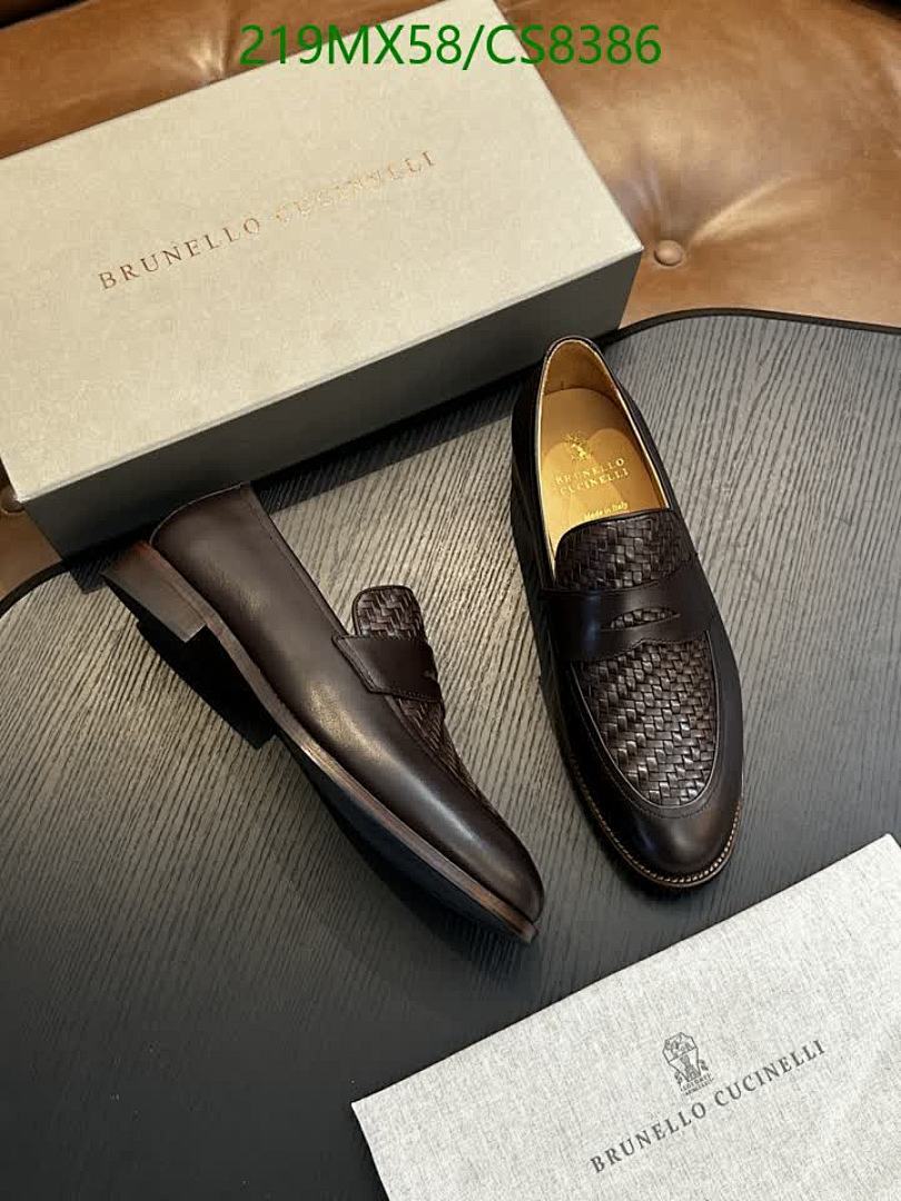 Brunello Cucinelli-Men shoes Code: CS8386 $: 219USD