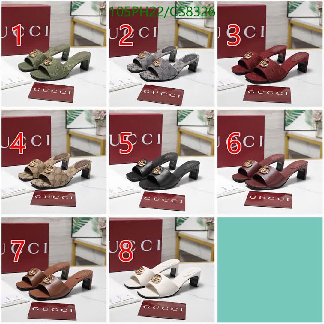 Gucci-Women Shoes Code: CS8326 $: 105USD