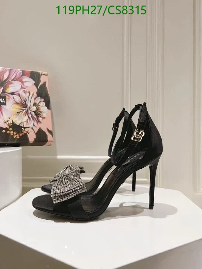 D&G-Women Shoes Code: CS8315 $: 119USD