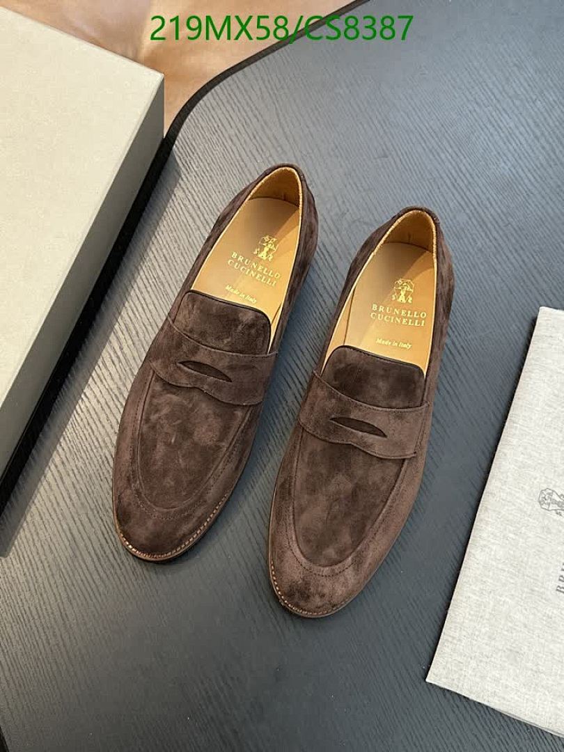 Brunello Cucinelli-Men shoes Code: CS8387 $: 219USD