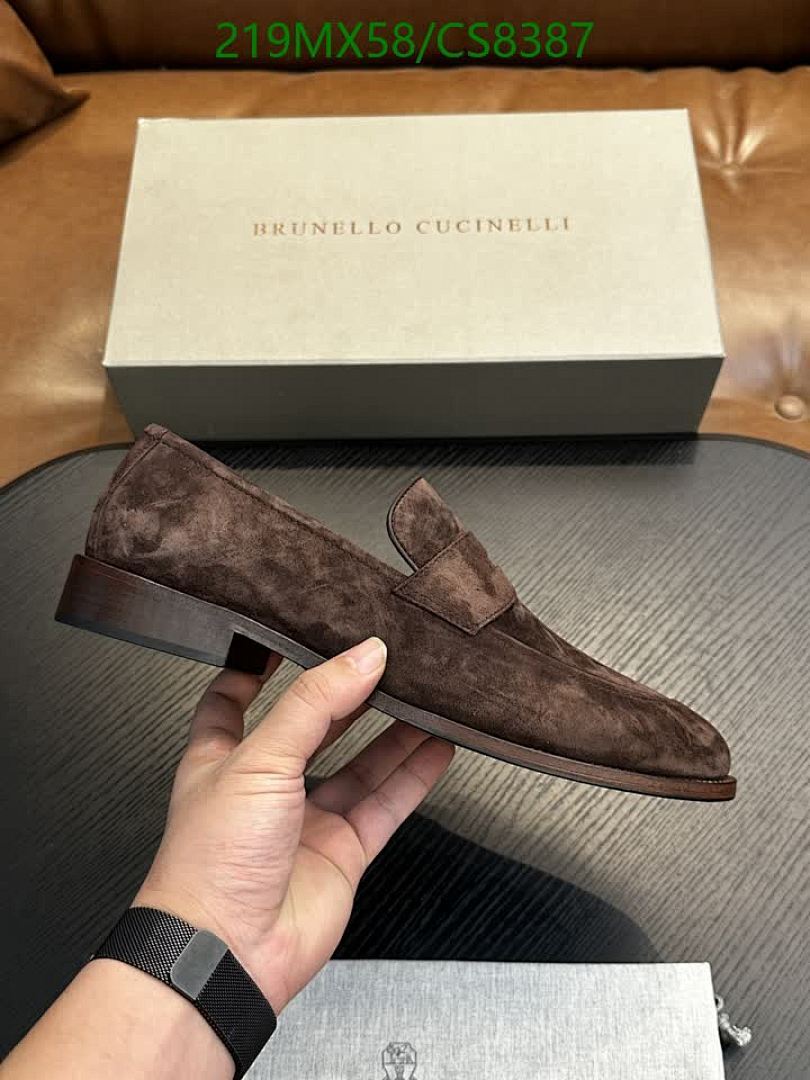 Brunello Cucinelli-Men shoes Code: CS8387 $: 219USD