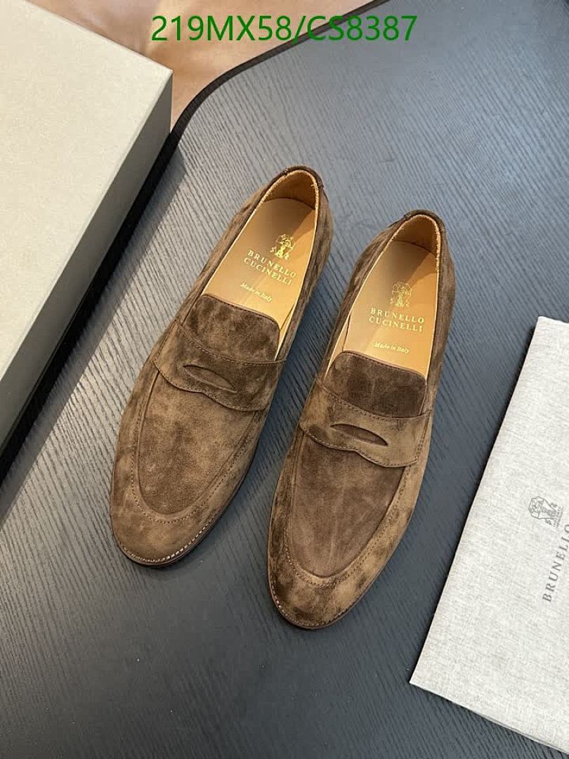 Brunello Cucinelli-Men shoes Code: CS8387 $: 219USD