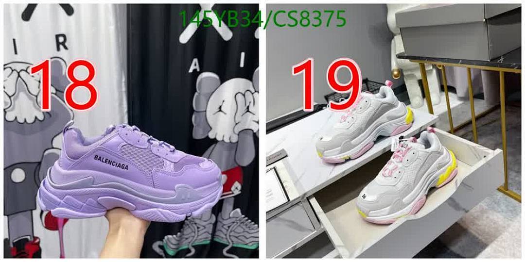 Balenciaga-Women Shoes Code: CS8375 $: 145USD