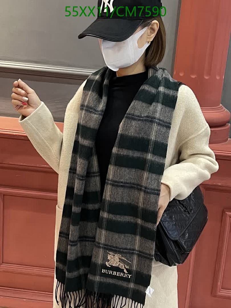 Burberry-Scarf Code: CM7590 $: 55USD