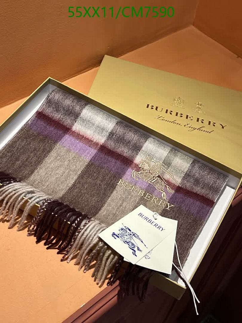 Burberry-Scarf Code: CM7590 $: 55USD