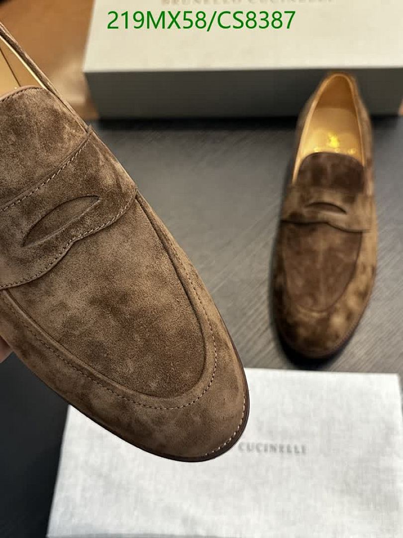 Brunello Cucinelli-Men shoes Code: CS8387 $: 219USD