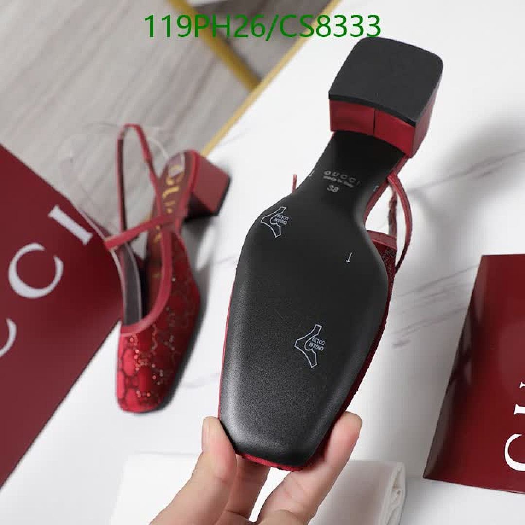 Gucci-Women Shoes Code: CS8333 $: 119USD