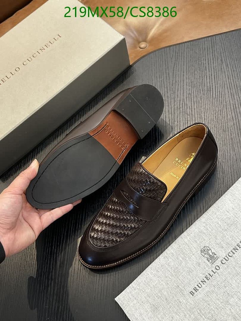 Brunello Cucinelli-Men shoes Code: CS8386 $: 219USD