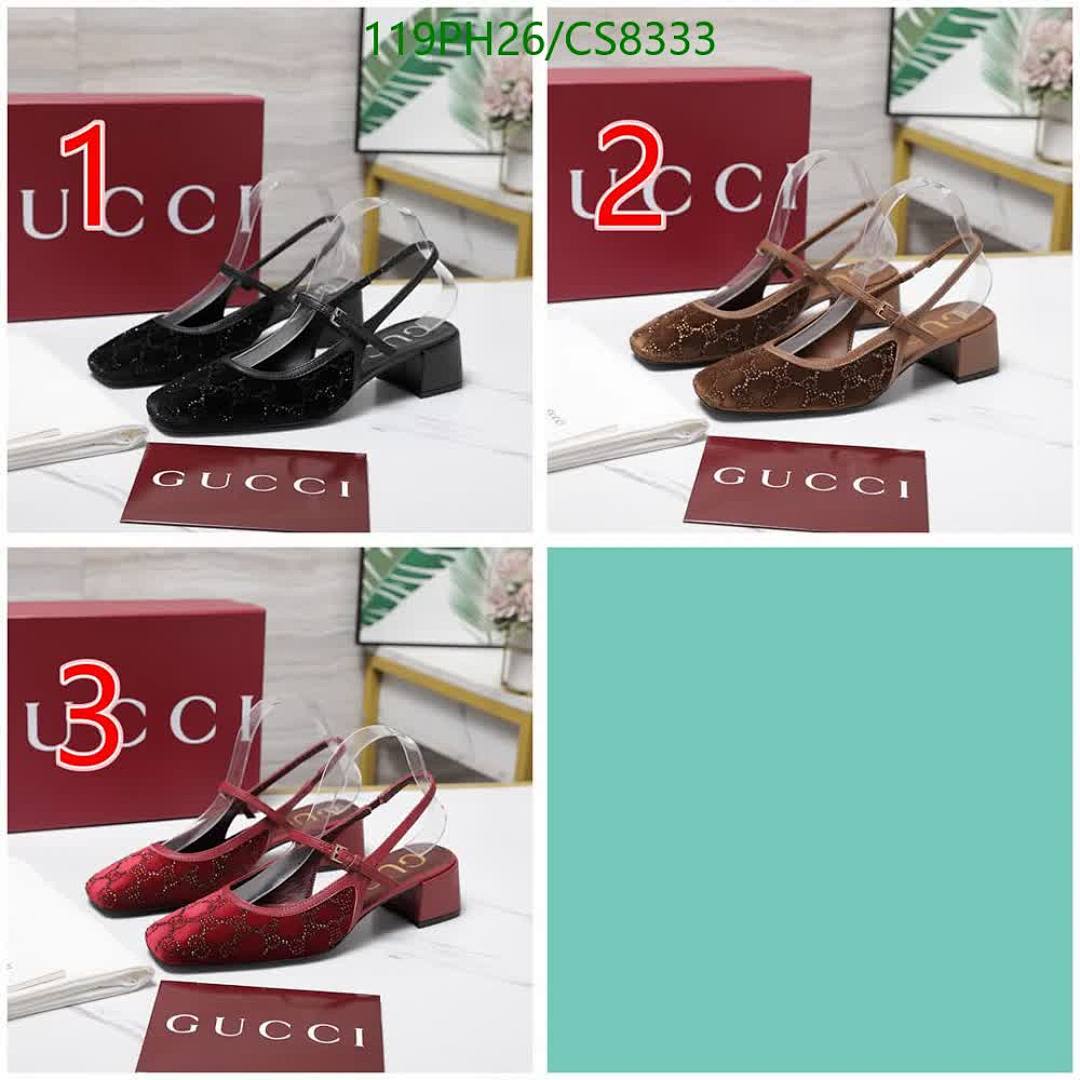 Gucci-Women Shoes Code: CS8333 $: 119USD