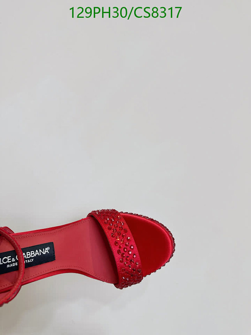 D&G-Women Shoes Code: CS8317 $: 129USD