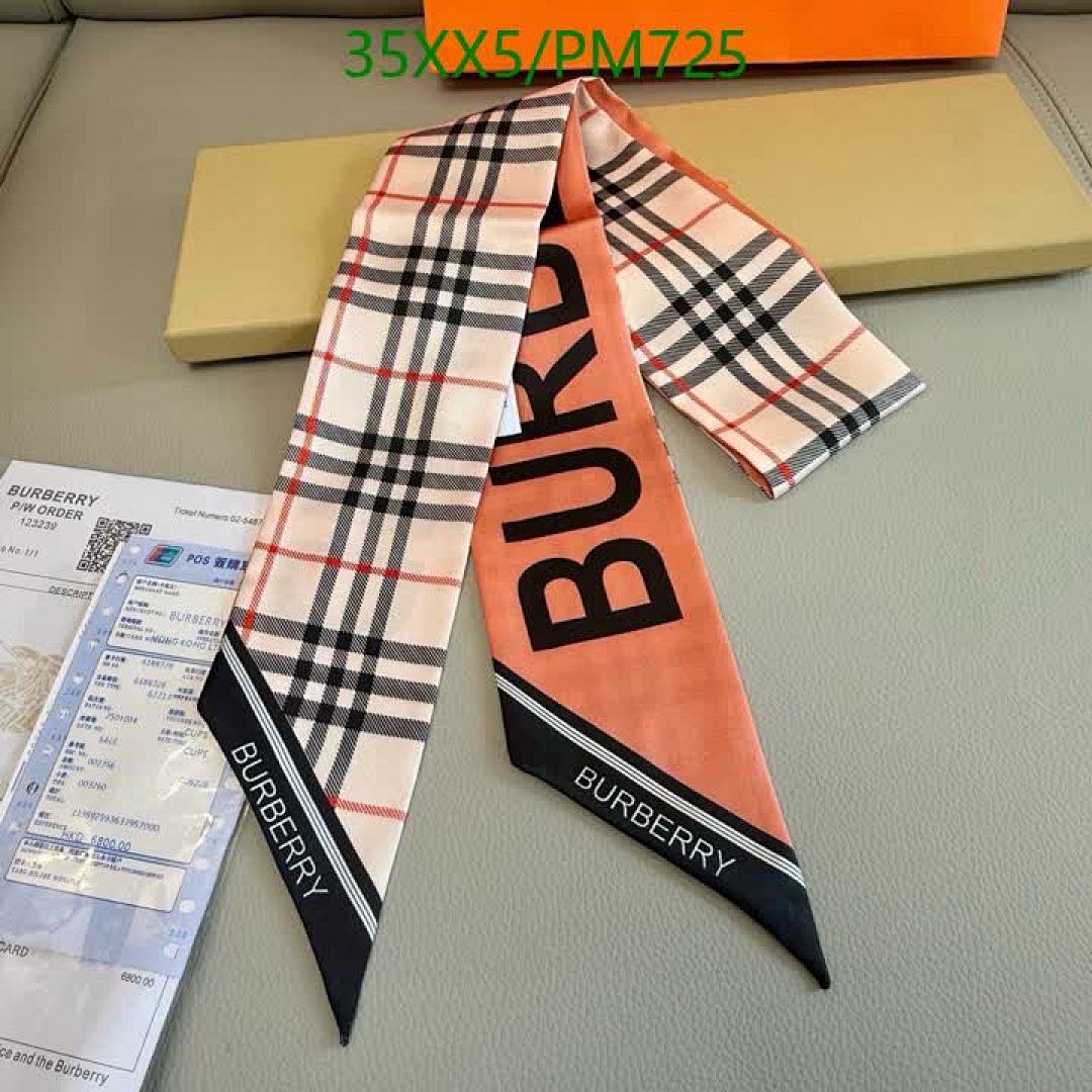 Burberry-Scarf Code: PM725 $: 35USD