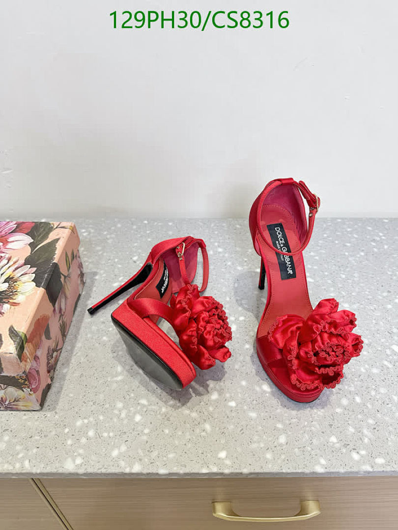 D&G-Women Shoes Code: CS8316 $: 129USD