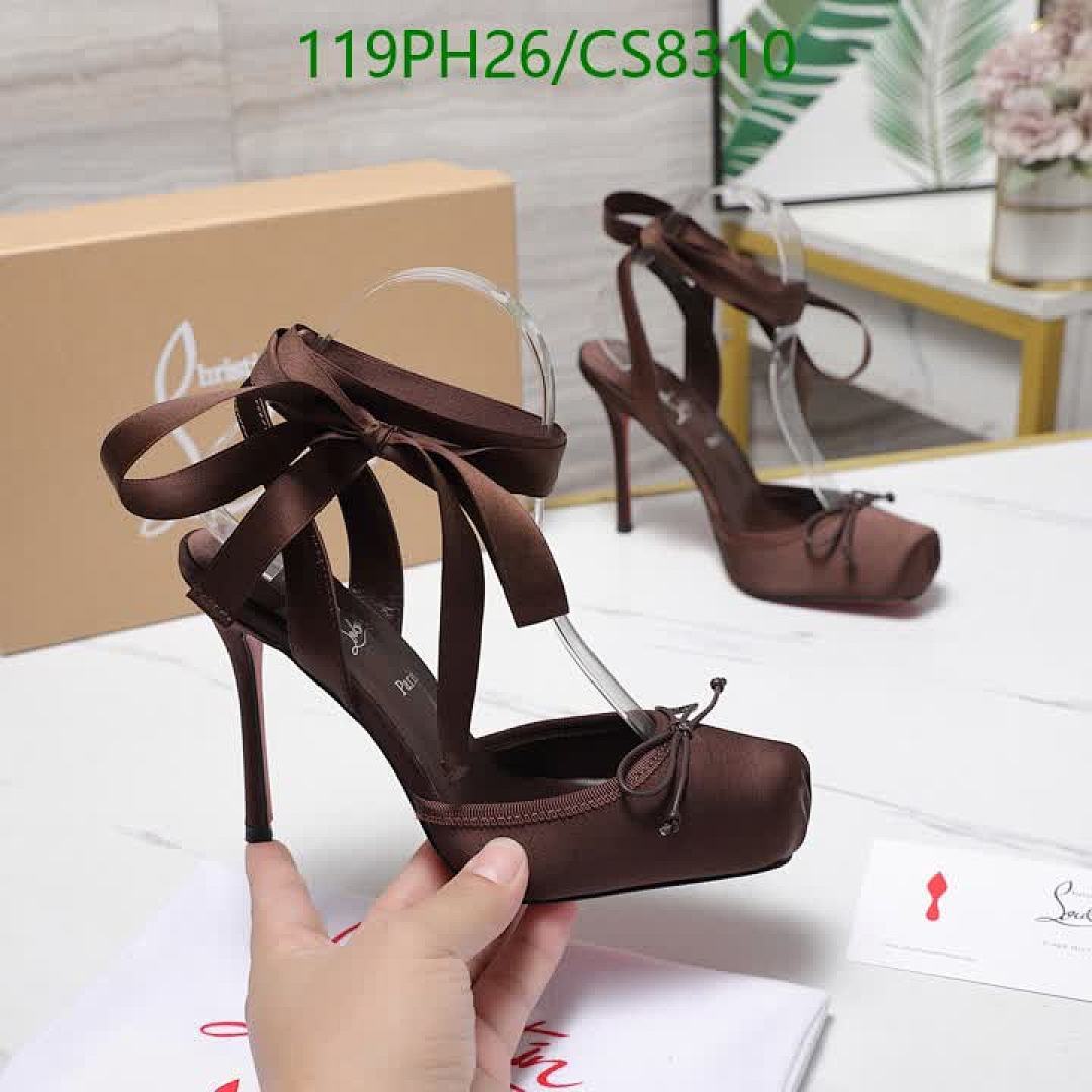 Christian Louboutin-Women Shoes Code: CS8310 $: 119USD