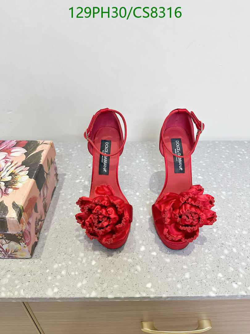 D&G-Women Shoes Code: CS8316 $: 129USD