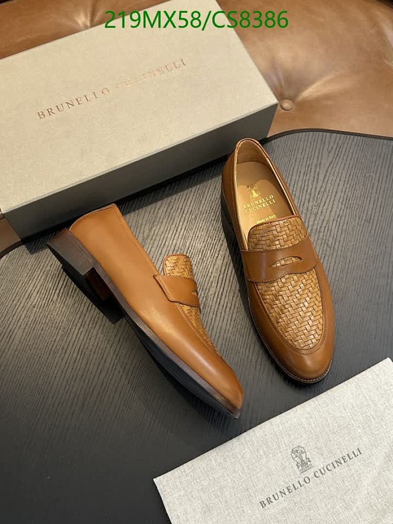 Brunello Cucinelli-Men shoes Code: CS8386 $: 219USD