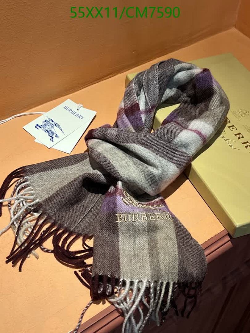 Burberry-Scarf Code: CM7590 $: 55USD