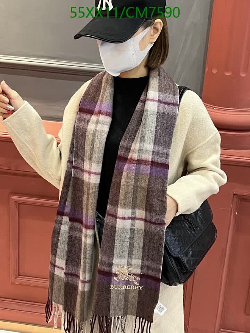 Burberry-Scarf Code: CM7590 $: 55USD