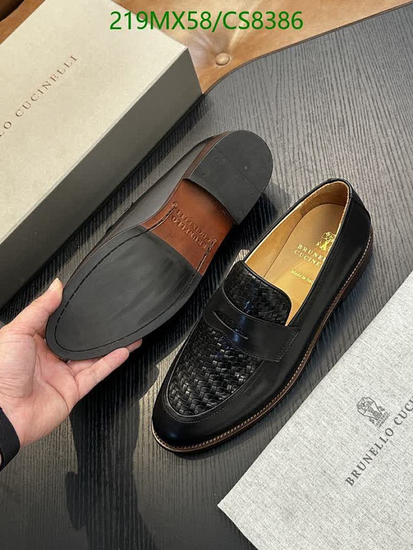 Brunello Cucinelli-Men shoes Code: CS8386 $: 219USD