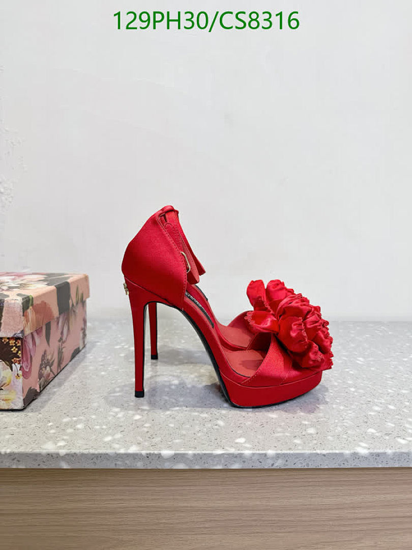 D&G-Women Shoes Code: CS8316 $: 129USD