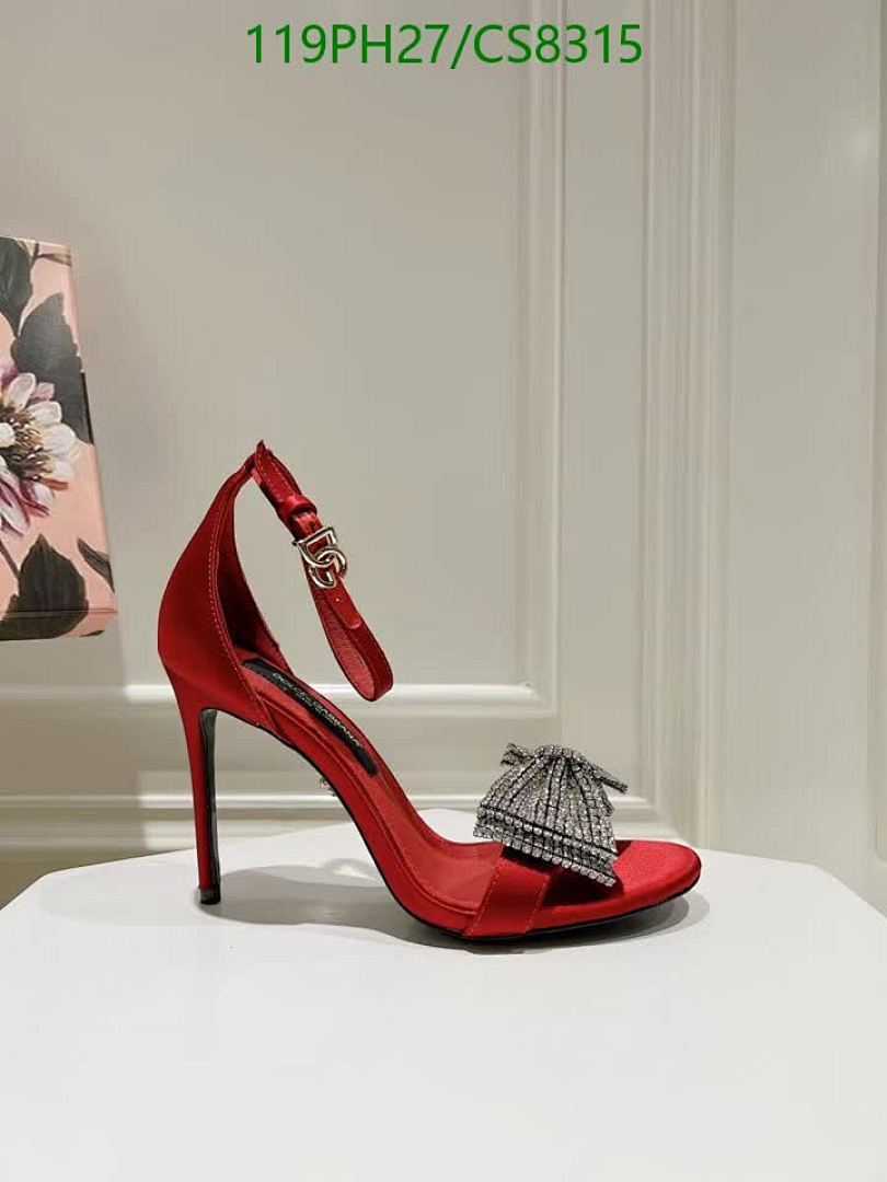 D&G-Women Shoes Code: CS8315 $: 119USD