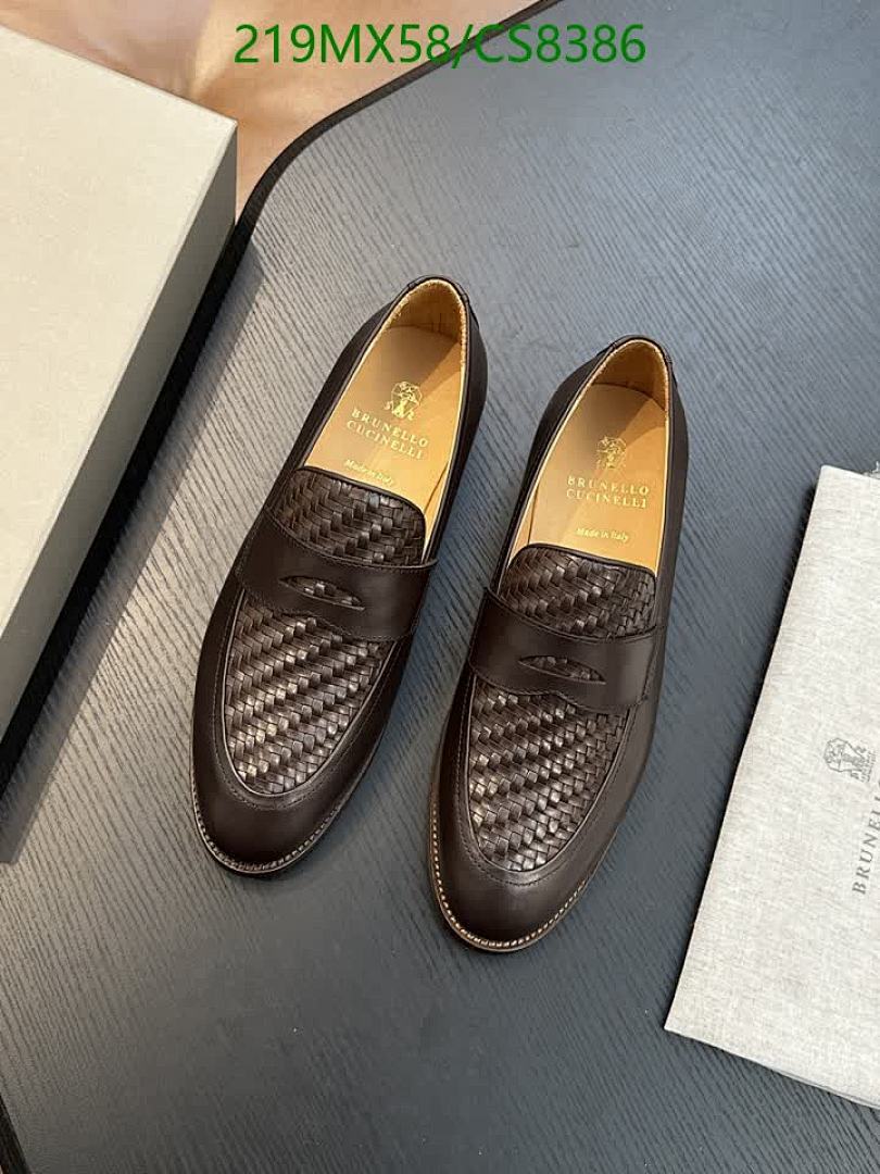 Brunello Cucinelli-Men shoes Code: CS8386 $: 219USD