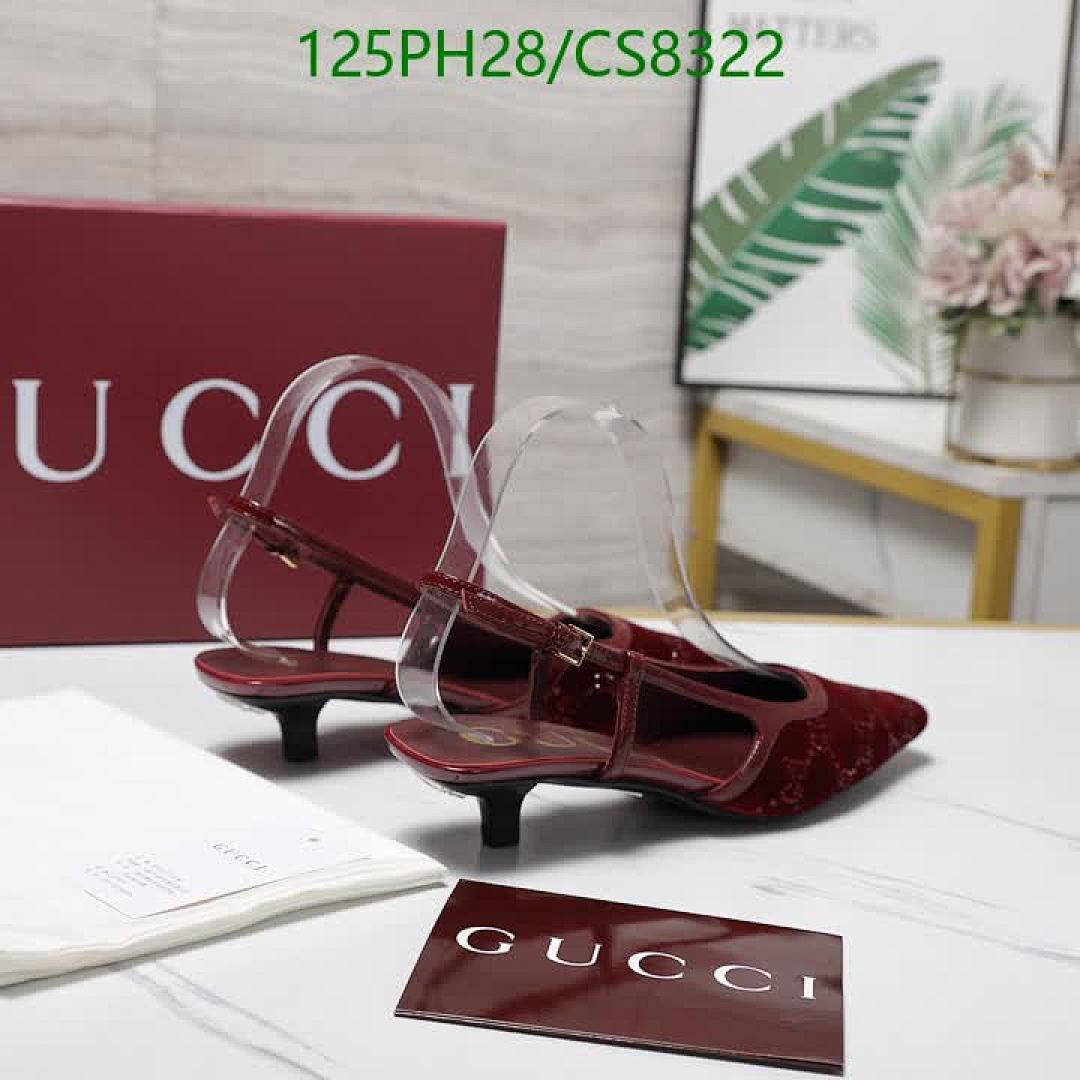 Gucci-Women Shoes Code: CS8322 $: 125USD