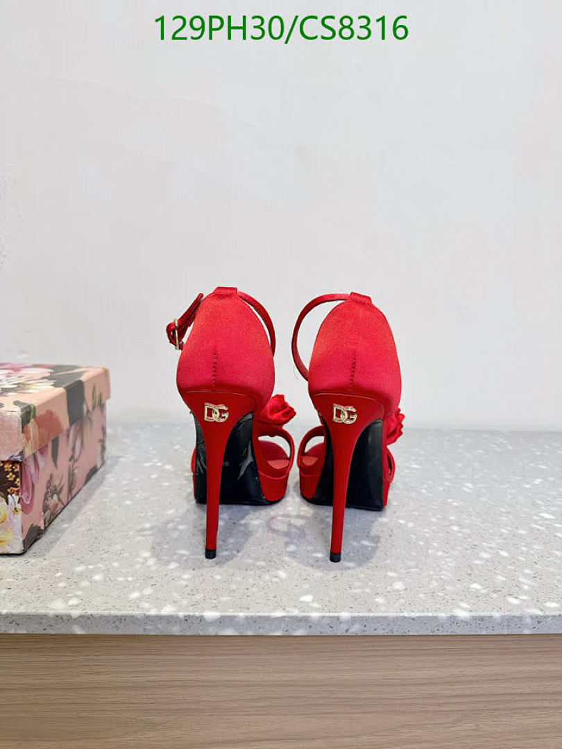 D&G-Women Shoes Code: CS8316 $: 129USD