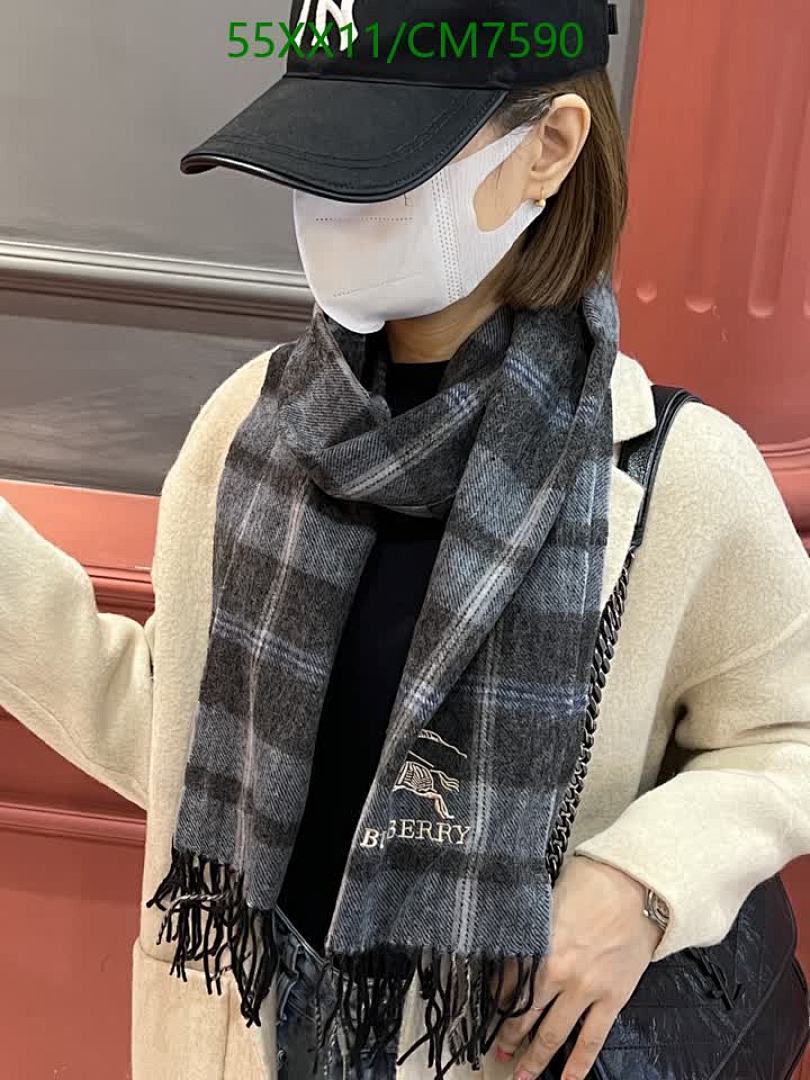 Burberry-Scarf Code: CM7590 $: 55USD