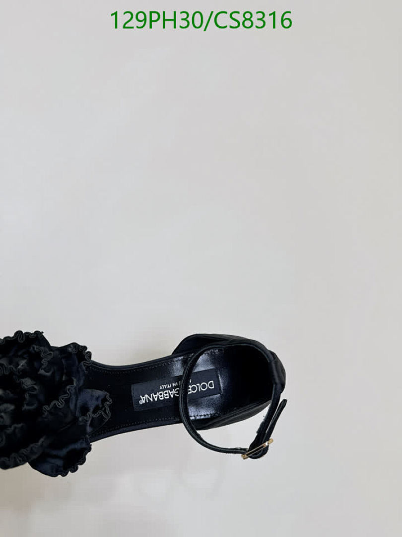 D&G-Women Shoes Code: CS8316 $: 129USD