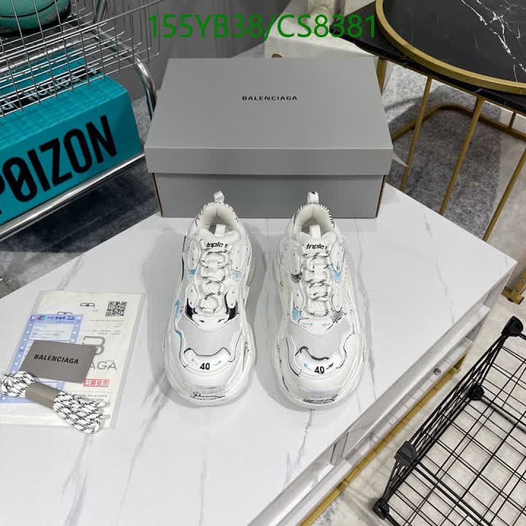 Balenciaga-Women Shoes Code: CS8381 $: 155USD