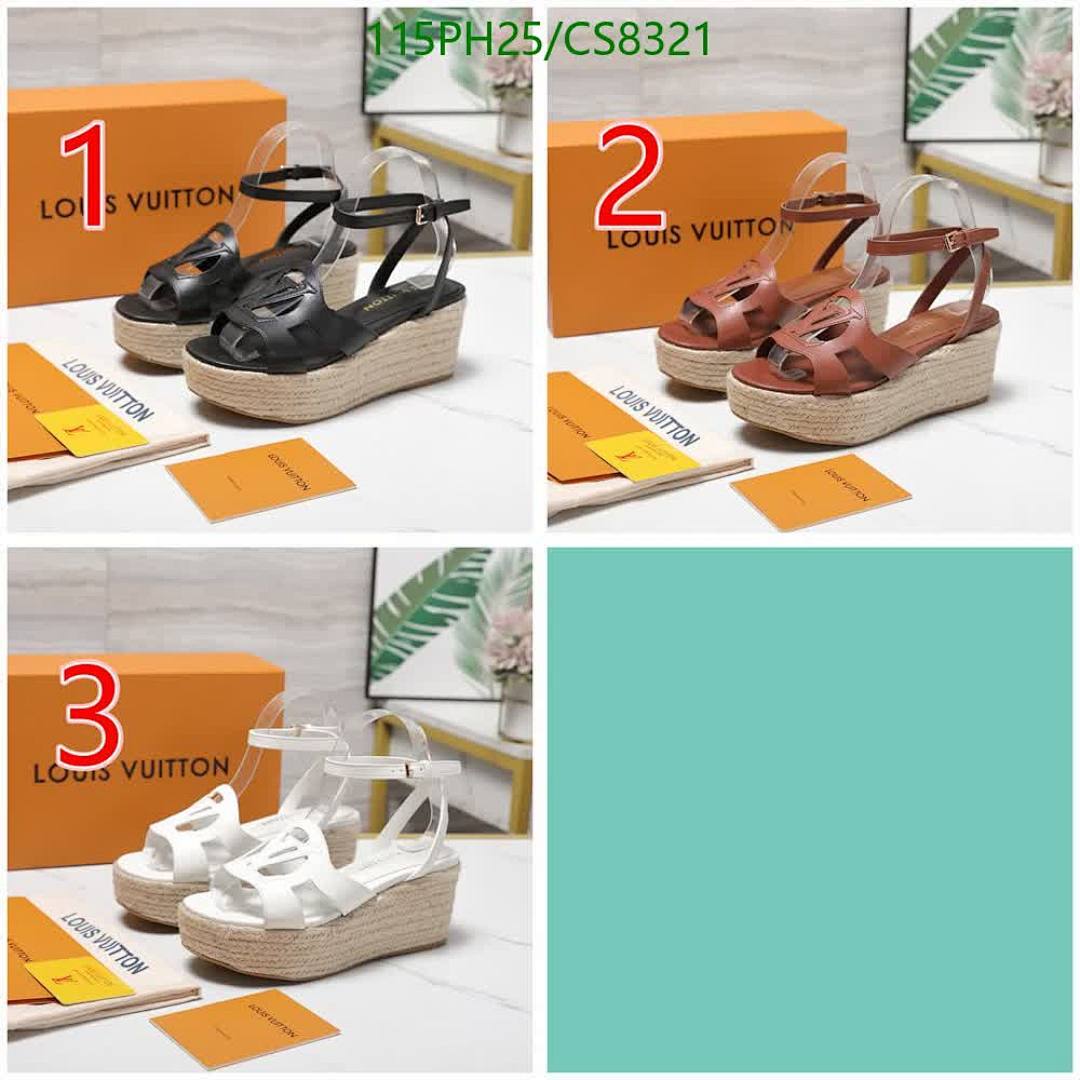 LV-Women Shoes Code: CS8321 $: 115USD