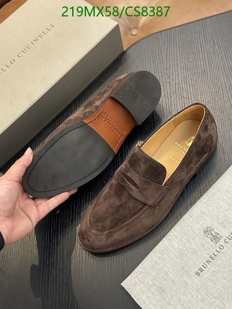 Brunello Cucinelli-Men shoes Code: CS8387 $: 219USD
