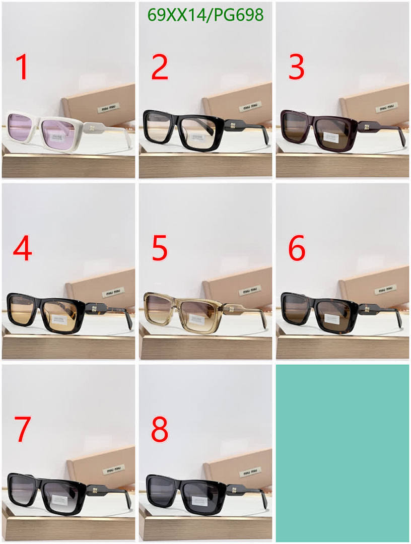 Miu Miu-Glasses Code: PG698 $: 69USD