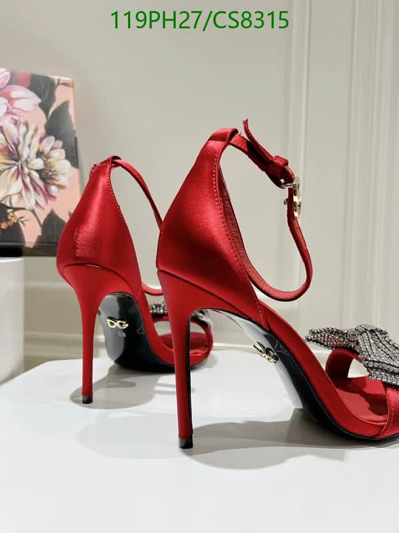 D&G-Women Shoes Code: CS8315 $: 119USD