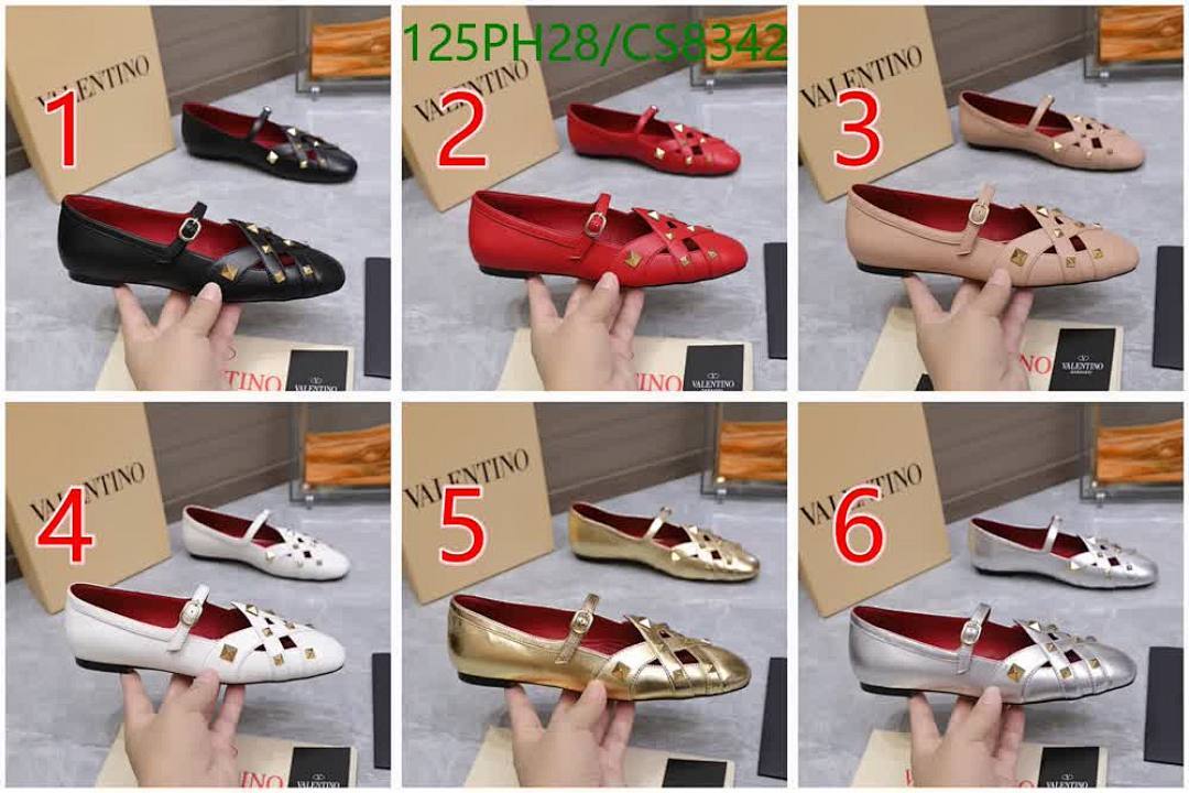 Valentino-Women Shoes Code: CS8342 $: 125USD