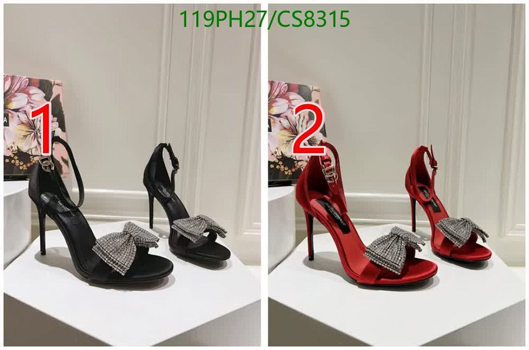 D&G-Women Shoes Code: CS8315 $: 119USD