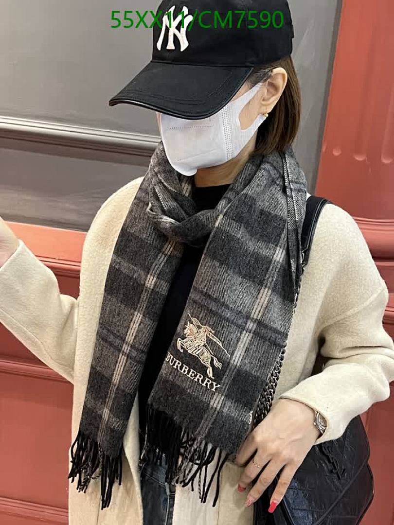 Burberry-Scarf Code: CM7590 $: 55USD