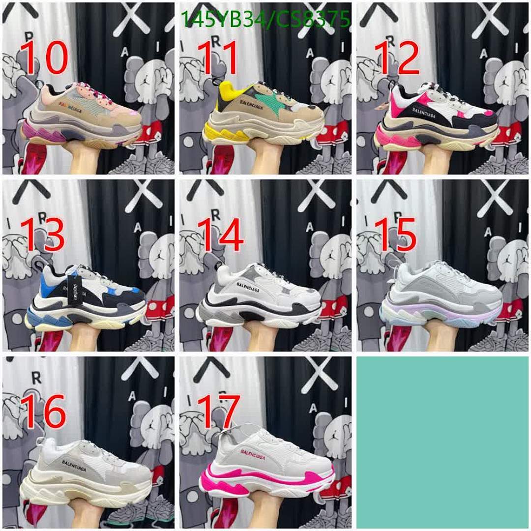 Balenciaga-Women Shoes Code: CS8375 $: 145USD