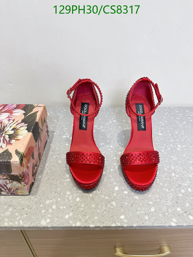 D&G-Women Shoes Code: CS8317 $: 129USD