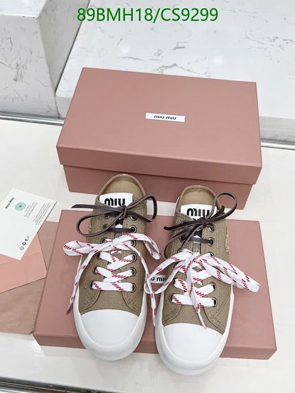 Miu Miu-Women Shoes Code: CS9299 $: 89USD