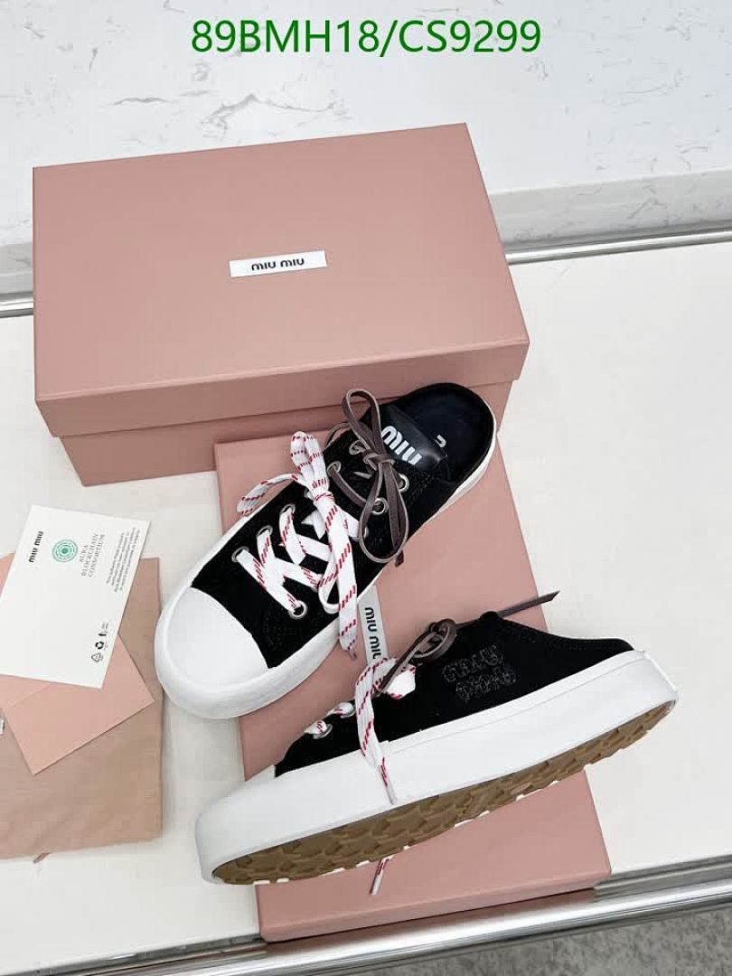 Miu Miu-Women Shoes Code: CS9299 $: 89USD