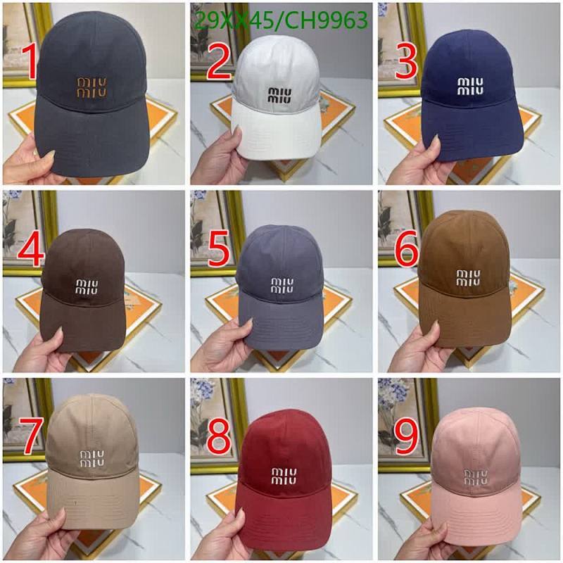 Miu Miu-Cap(Hat) Code: CH9963 $: 29USD