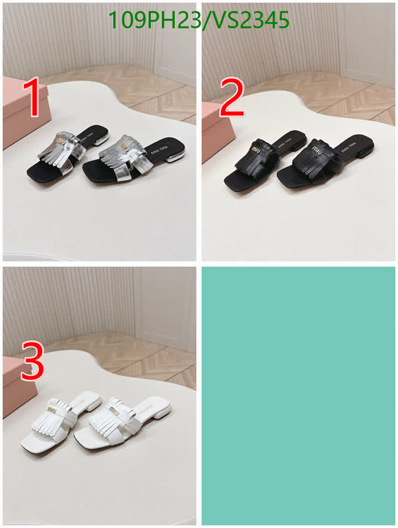 Miu Miu-Women Shoes Code: VS2345 $: 109USD