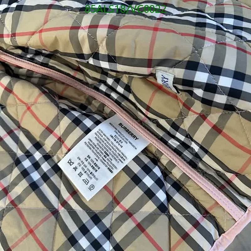 Burberry-Kids Clothing Code: VC0022 $: 85USD