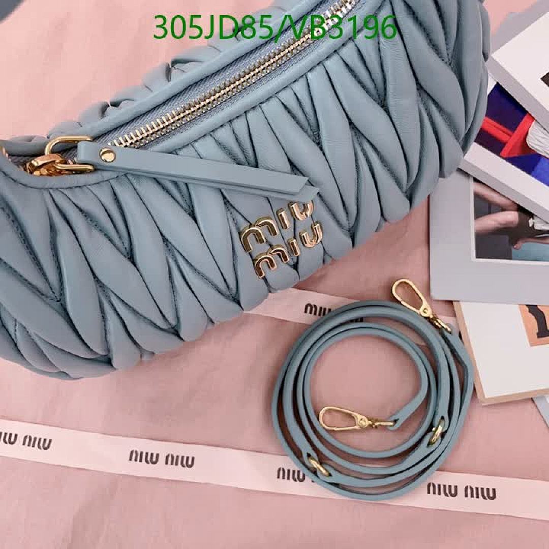 Miu Miu-Bag-Mirror Quality Code: VB3196 $: 305USD