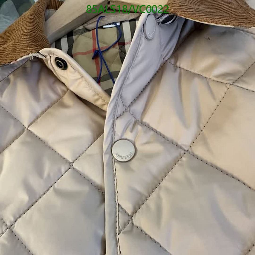 Burberry-Kids Clothing Code: VC0022 $: 85USD