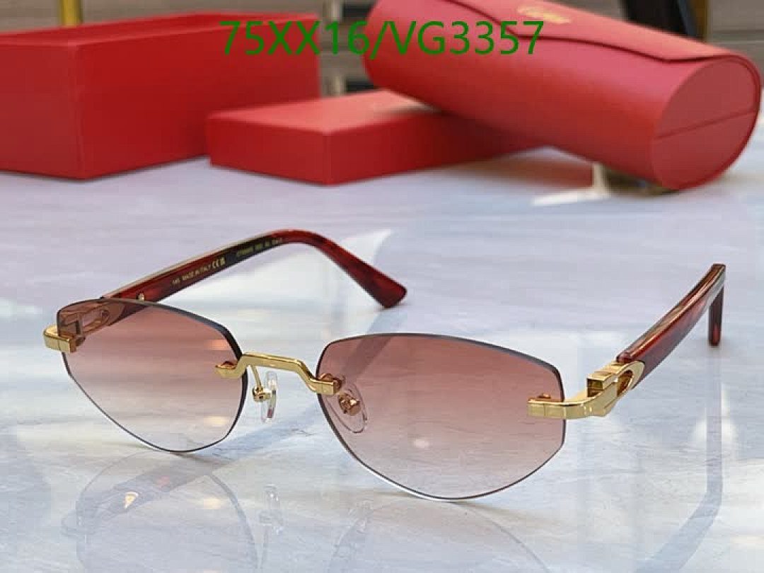 Cartier-Glasses Code: VG3357 $: 75USD