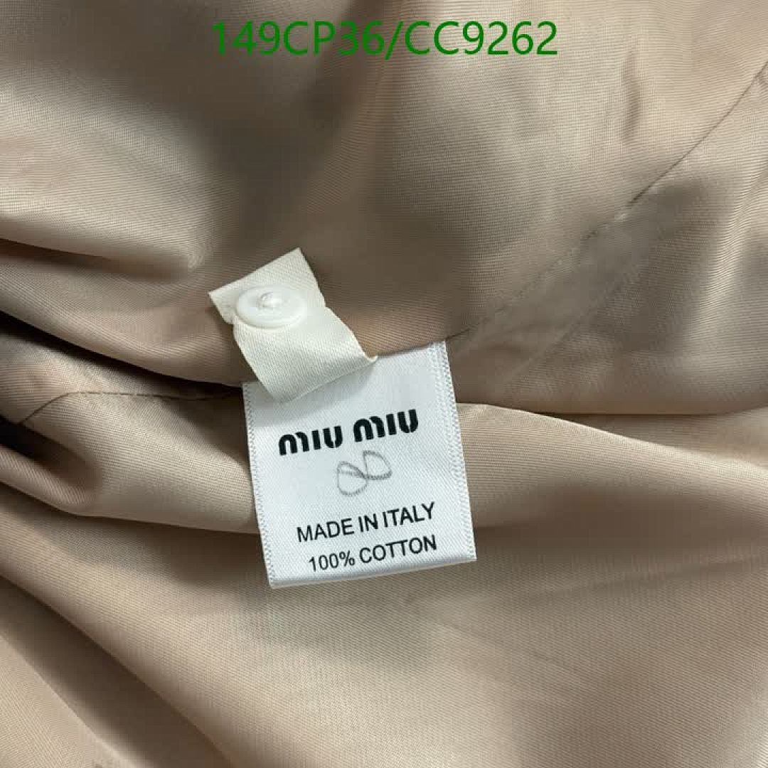 Miu Miu-Clothing Code: CC9262 $: 149USD