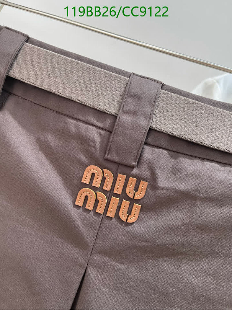 Miu Miu-Clothing Code: CC9122 $: 119USD