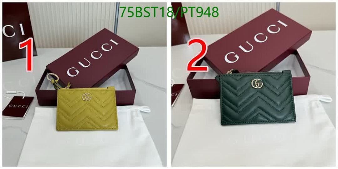 Gucci-Wallet Mirror Quality Code: PT948 $: 75USD